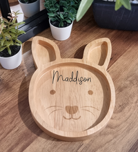 Load image into Gallery viewer, Personlised Wooden Rainbow Plate
